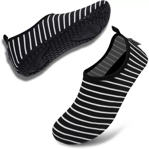 VIFUUR Water Sports Shoes Barefoot Quick-Dry Aqua Yoga Socks Slip-on for Men Women