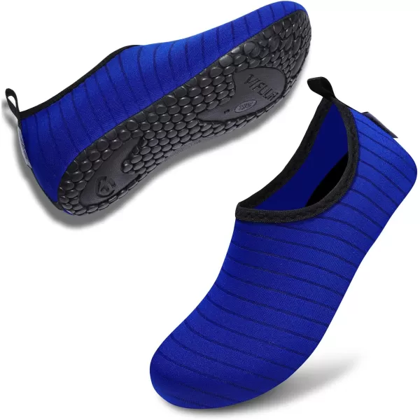 VIFUUR Water Sports Shoes Barefoot Quick-Dry Aqua Yoga Socks Slip-on for Men Women