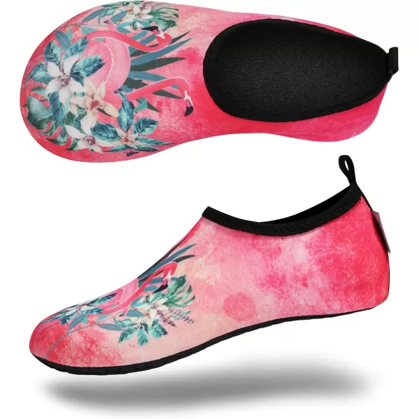 VIFUUR Water Sports Shoes Barefoot Quick-Dry Aqua Yoga Socks Slip-on for Men Women