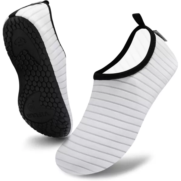 VIFUUR Water Sports Shoes Barefoot Quick-Dry Aqua Yoga Socks Slip-on for Men Women