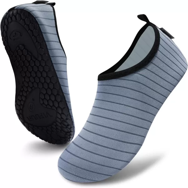VIFUUR Water Sports Shoes Barefoot Quick-Dry Aqua Yoga Socks Slip-on for Men Women