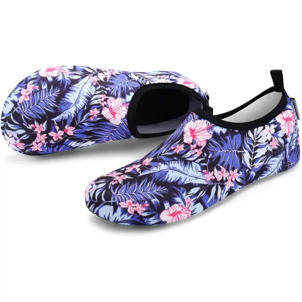 VIFUUR Water Sports Shoes Barefoot Quick-Dry Aqua Yoga Socks Slip-on for Men Women