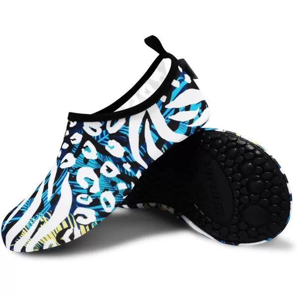 VIFUUR Water Sports Shoes Barefoot Quick-Dry Aqua Yoga Socks Slip-on for Men Women