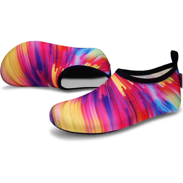 VIFUUR Water Sports Shoes Barefoot Quick-Dry Aqua Yoga Socks Slip-on for Men Women