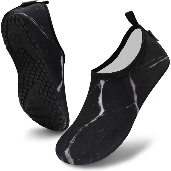 VIFUUR Water Sports Shoes Barefoot Quick-Dry Aqua Yoga Socks Slip-on for Men Women