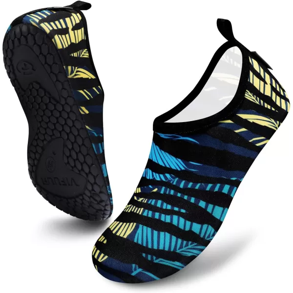 VIFUUR Water Sports Shoes Barefoot Quick-Dry Aqua Yoga Socks Slip-on for Men Women