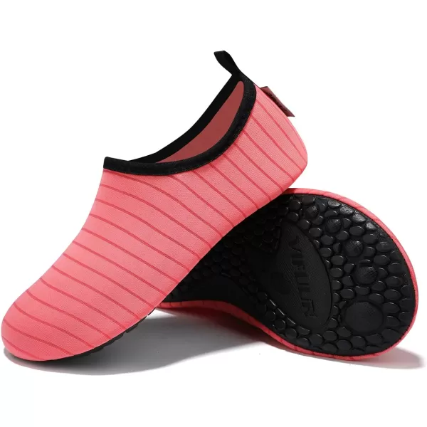 VIFUUR Water Sports Shoes Barefoot Quick-Dry Aqua Yoga Socks Slip-on for Men Women