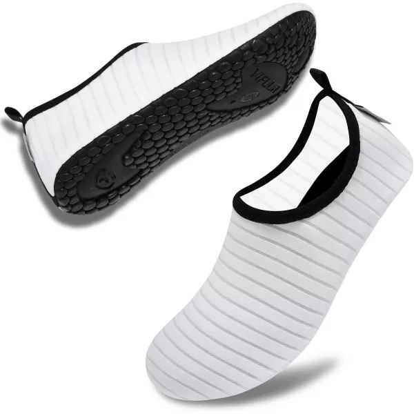 VIFUUR Water Sports Shoes Barefoot Quick-Dry Aqua Yoga Socks Slip-on for Men Women