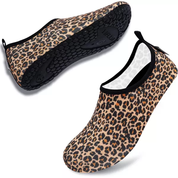 VIFUUR Water Sports Shoes Barefoot Quick-Dry Aqua Yoga Socks Slip-on for Men Women