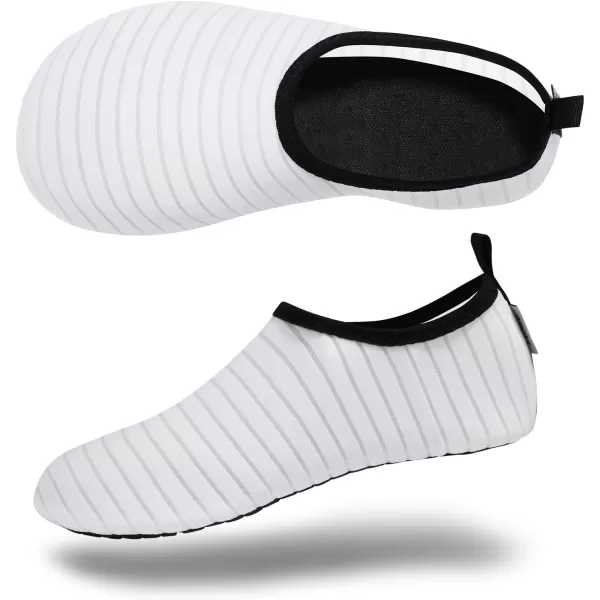 VIFUUR Water Sports Shoes Barefoot Quick-Dry Aqua Yoga Socks Slip-on for Men Women