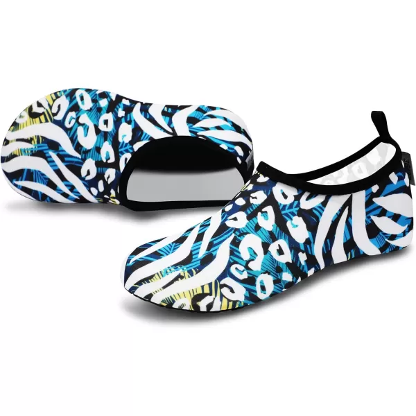 VIFUUR Water Sports Shoes Barefoot Quick-Dry Aqua Yoga Socks Slip-on for Men Women
