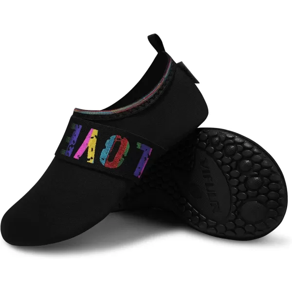 VIFUUR Water Sports Shoes Barefoot Quick-Dry Aqua Yoga Socks Slip-on for Men Women