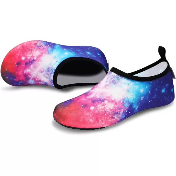 VIFUUR Water Sports Shoes Barefoot Quick-Dry Aqua Yoga Socks Slip-on for Men Women
