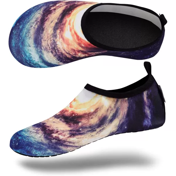 VIFUUR Water Sports Shoes Barefoot Quick-Dry Aqua Yoga Socks Slip-on for Men Women