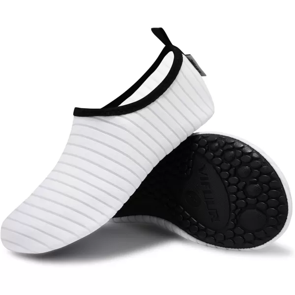 VIFUUR Water Sports Shoes Barefoot Quick-Dry Aqua Yoga Socks Slip-on for Men Women