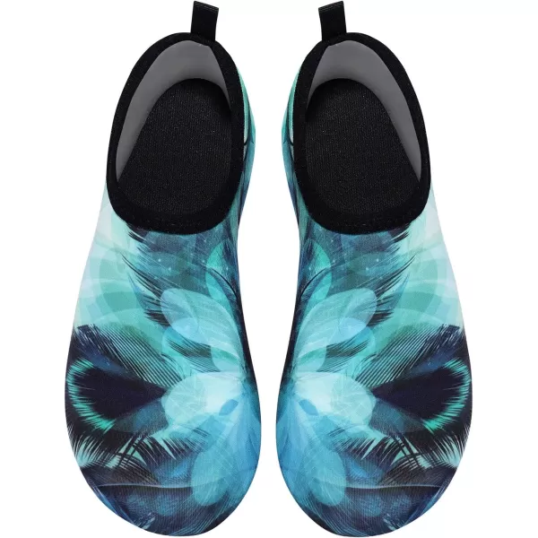VIFUUR Water Sports Shoes Barefoot Quick-Dry Aqua Yoga Socks Slip-on for Men Women
