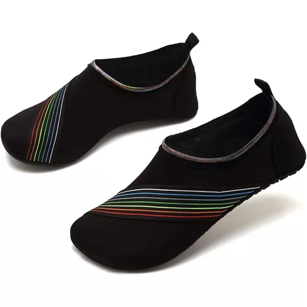 VIFUUR Water Sports Shoes Barefoot Quick-Dry Aqua Yoga Socks Slip-on for Men Women