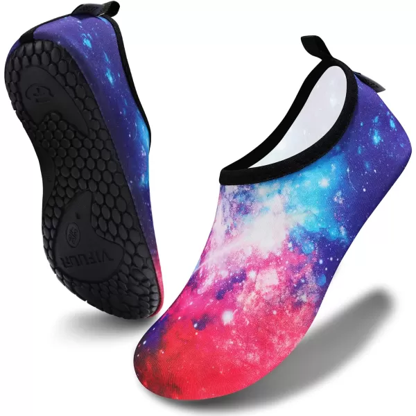 VIFUUR Water Sports Shoes Barefoot Quick-Dry Aqua Yoga Socks Slip-on for Men Women