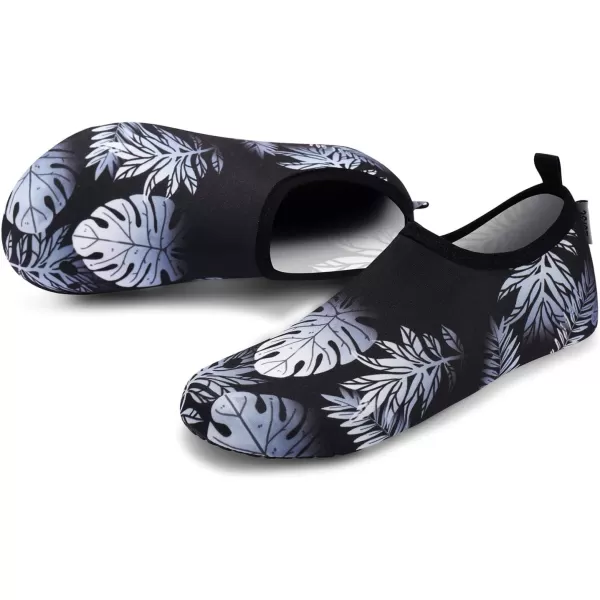 VIFUUR Water Sports Shoes Barefoot Quick-Dry Aqua Yoga Socks Slip-on for Men Women