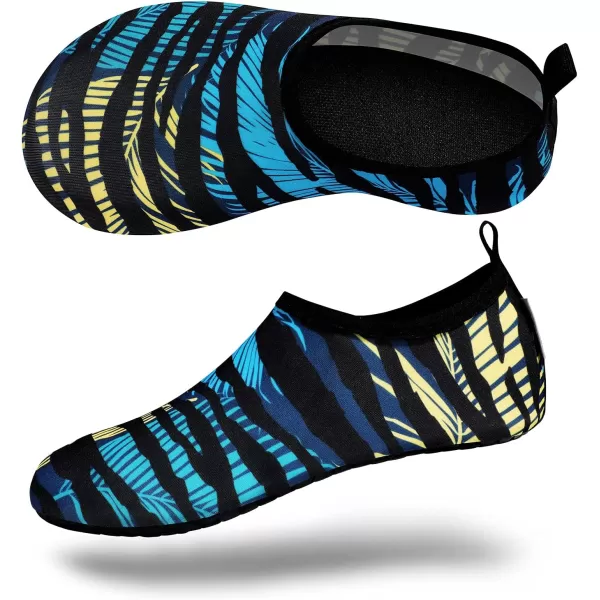 VIFUUR Water Sports Shoes Barefoot Quick-Dry Aqua Yoga Socks Slip-on for Men Women