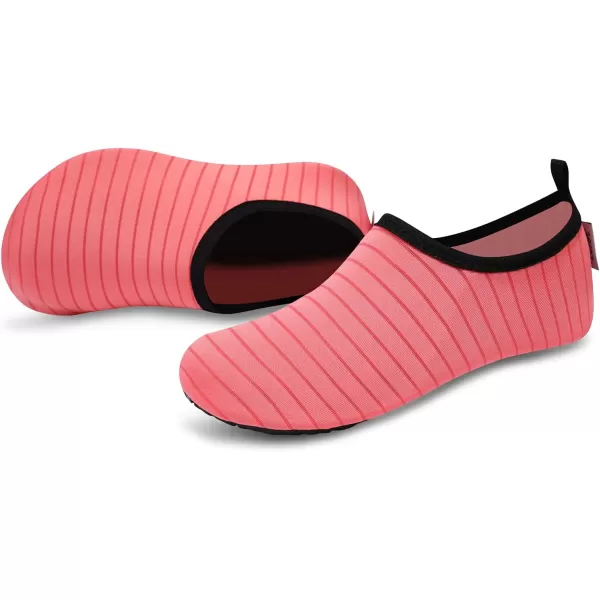 VIFUUR Water Sports Shoes Barefoot Quick-Dry Aqua Yoga Socks Slip-on for Men Women
