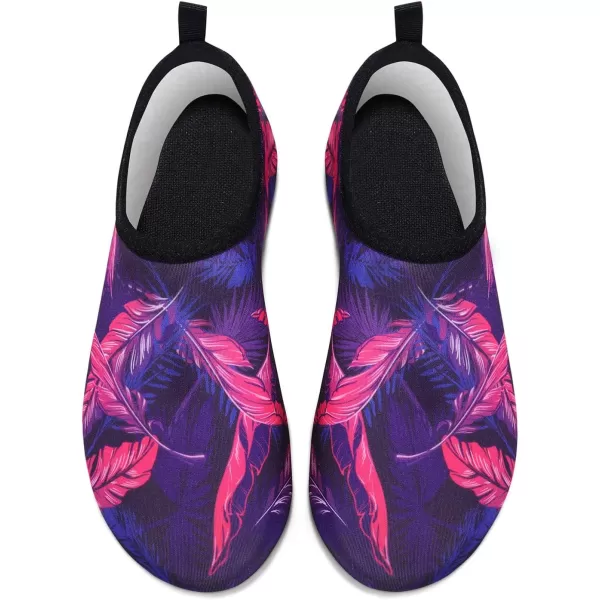 VIFUUR Water Sports Shoes Barefoot Quick-Dry Aqua Yoga Socks Slip-on for Men Women