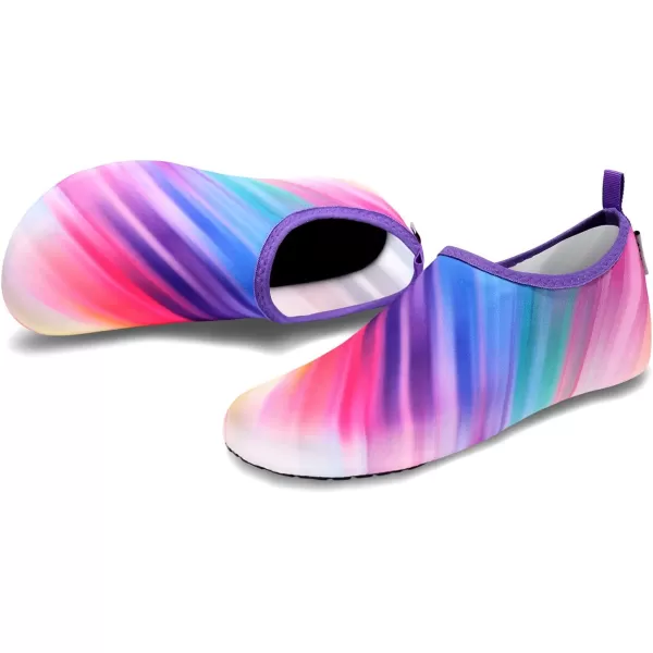 VIFUUR Water Sports Shoes Barefoot Quick-Dry Aqua Yoga Socks Slip-on for Men Women