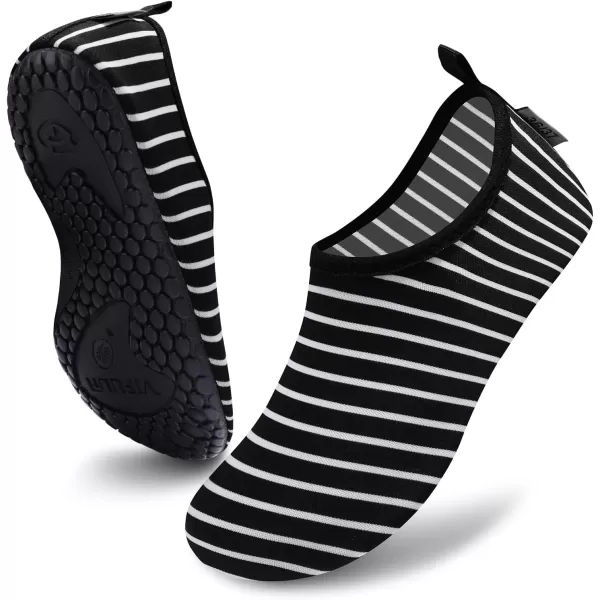 VIFUUR Water Sports Shoes Barefoot Quick-Dry Aqua Yoga Socks Slip-on for Men Women
