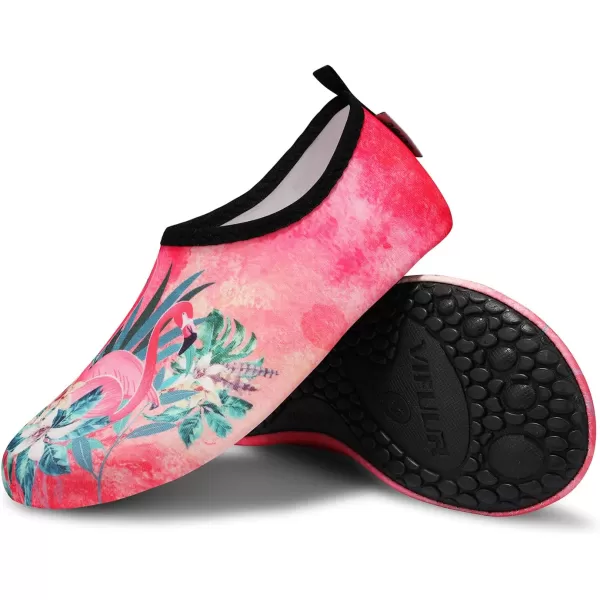 VIFUUR Water Sports Shoes Barefoot Quick-Dry Aqua Yoga Socks Slip-on for Men Women