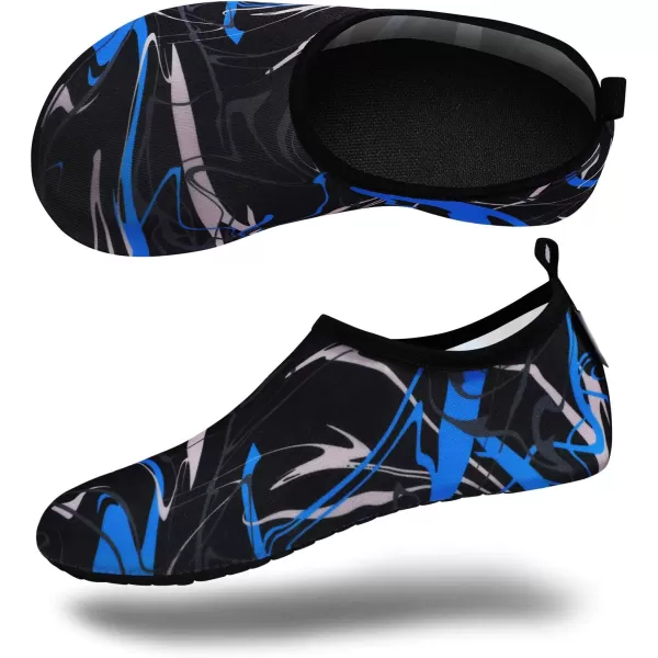 VIFUUR Water Sports Shoes Barefoot Quick-Dry Aqua Yoga Socks Slip-on for Men Women