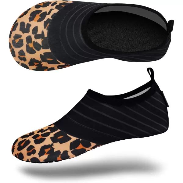 VIFUUR Water Sports Shoes Barefoot Quick-Dry Aqua Yoga Socks Slip-on for Men Women
