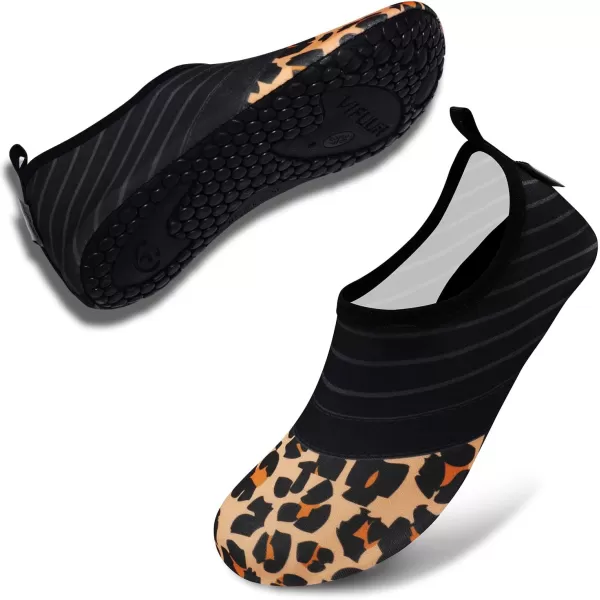 VIFUUR Water Sports Shoes Barefoot Quick-Dry Aqua Yoga Socks Slip-on for Men Women