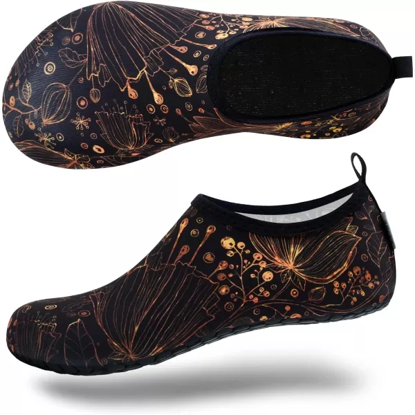 VIFUUR Water Sports Shoes Barefoot Quick-Dry Aqua Yoga Socks Slip-on for Men Women