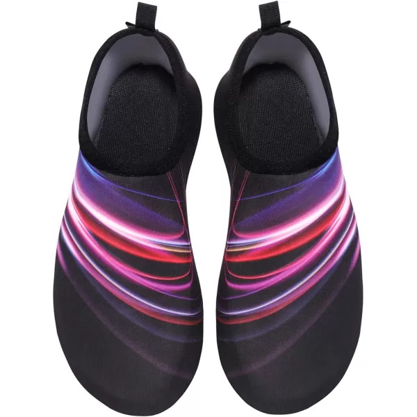 VIFUUR Water Sports Shoes Barefoot Quick-Dry Aqua Yoga Socks Slip-on for Men Women