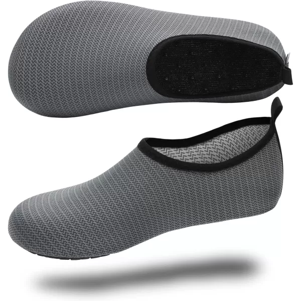 VIFUUR Water Sports Shoes Barefoot Quick-Dry Aqua Yoga Socks Slip-on for Men Women