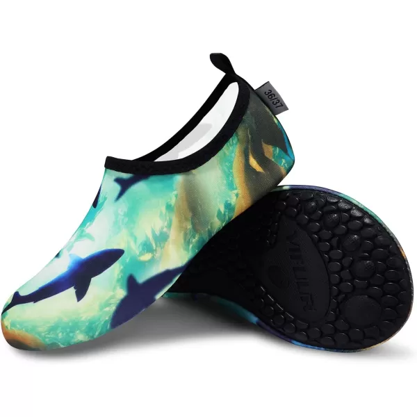 VIFUUR Water Sports Shoes Barefoot Quick-Dry Aqua Yoga Socks Slip-on for Men Women