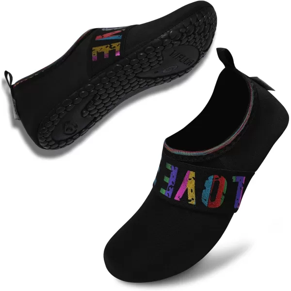 VIFUUR Water Sports Shoes Barefoot Quick-Dry Aqua Yoga Socks Slip-on for Men Women