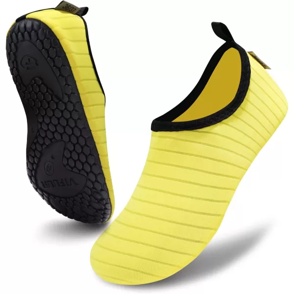 VIFUUR Water Sports Shoes Barefoot Quick-Dry Aqua Yoga Socks Slip-on for Men Women