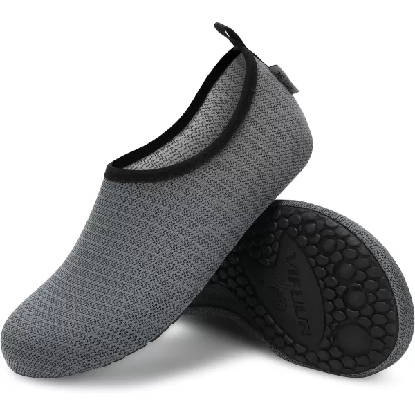 VIFUUR Water Sports Shoes Barefoot Quick-Dry Aqua Yoga Socks Slip-on for Men Women