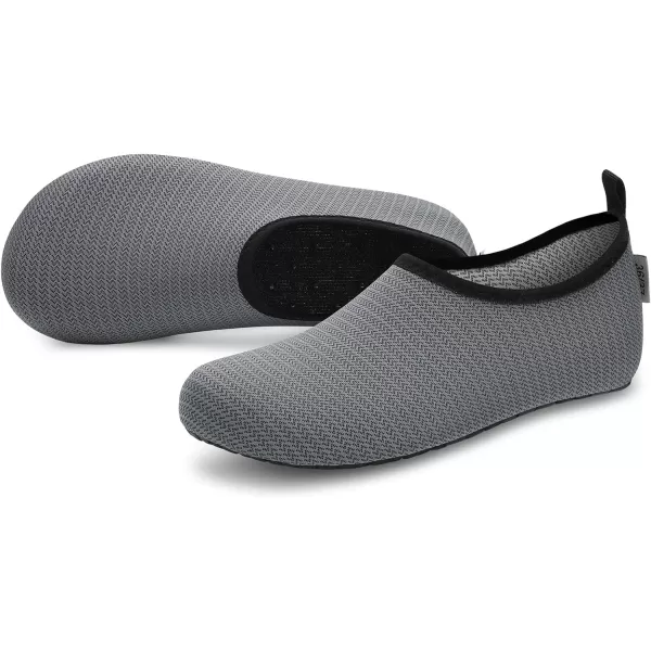 VIFUUR Water Sports Shoes Barefoot Quick-Dry Aqua Yoga Socks Slip-on for Men Women