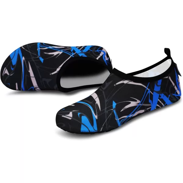 VIFUUR Water Sports Shoes Barefoot Quick-Dry Aqua Yoga Socks Slip-on for Men Women
