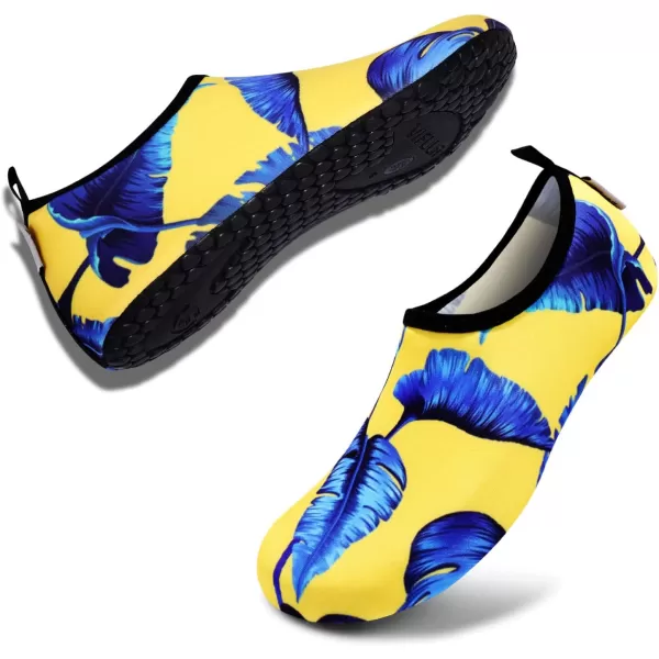 VIFUUR Water Sports Shoes Barefoot Quick-Dry Aqua Yoga Socks Slip-on for Men Women