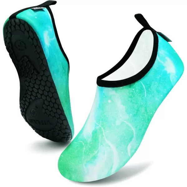 VIFUUR Water Sports Shoes Barefoot Quick-Dry Aqua Yoga Socks Slip-on for Men Women