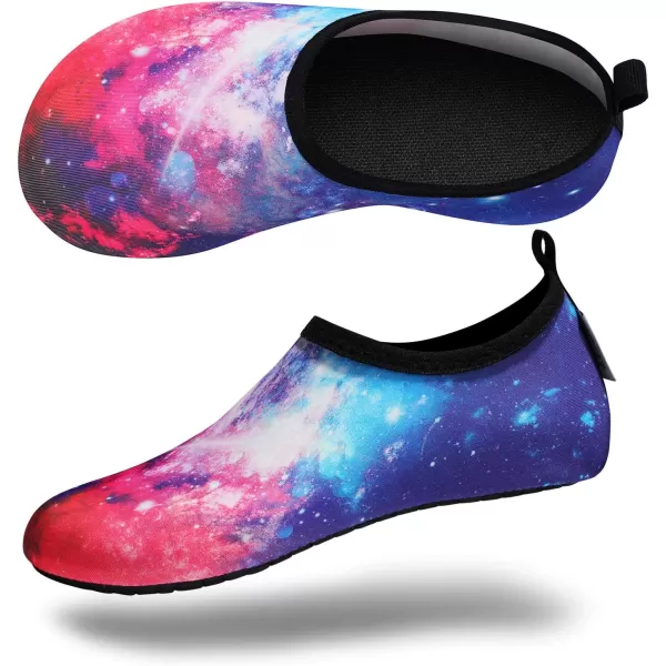 VIFUUR Water Sports Shoes Barefoot Quick-Dry Aqua Yoga Socks Slip-on for Men Women