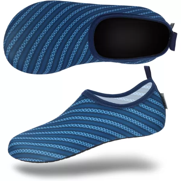 VIFUUR Water Sports Shoes Barefoot Quick-Dry Aqua Yoga Socks Slip-on for Men Women