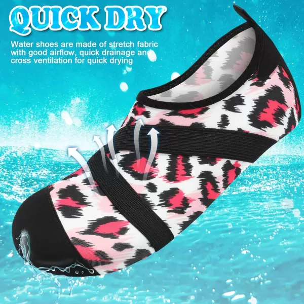 VIFUUR Womens Mens Water Shoes Barefoot Quick Dry Aqua Socks for Beach Swim Yoga Outdoor Sports