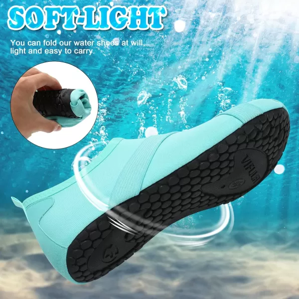 VIFUUR Womens Mens Water Shoes Barefoot Quick Dry Aqua Socks for Beach Swim Yoga Outdoor Sports