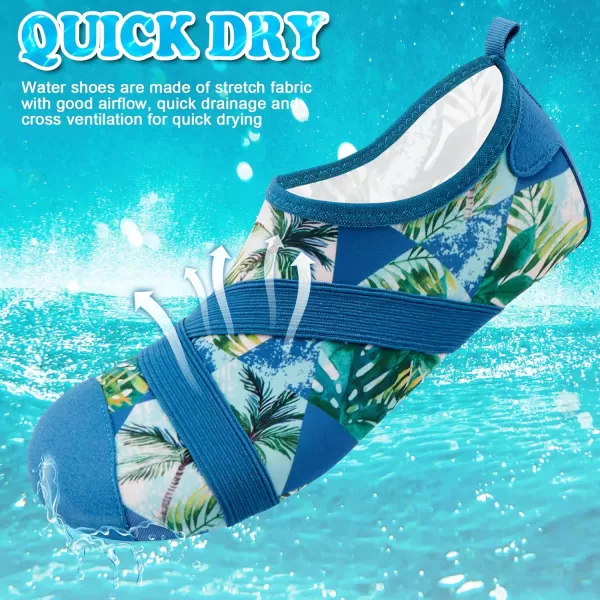 VIFUUR Womens Mens Water Shoes Barefoot Quick Dry Aqua Socks for Beach Swim Yoga Outdoor Sports