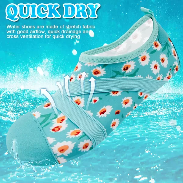 VIFUUR Womens Mens Water Shoes Barefoot Quick Dry Aqua Socks for Beach Swim Yoga Outdoor Sports