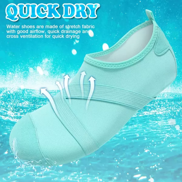 VIFUUR Womens Mens Water Shoes Barefoot Quick Dry Aqua Socks for Beach Swim Yoga Outdoor Sports